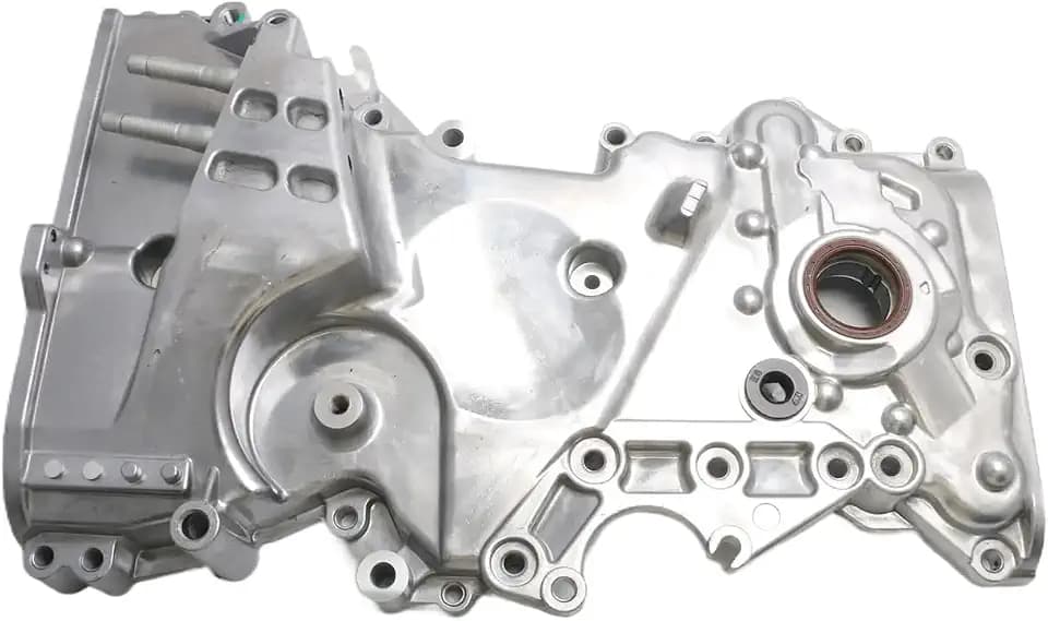 21350-2E310 21350-2E350 21350-2E330 21350-2E030 Timing Chain Oil Pump Cover Fits for Hyundai Tuscon 2014-2019 2.0L / for Kia Forte Soul Forte5 2014-2019