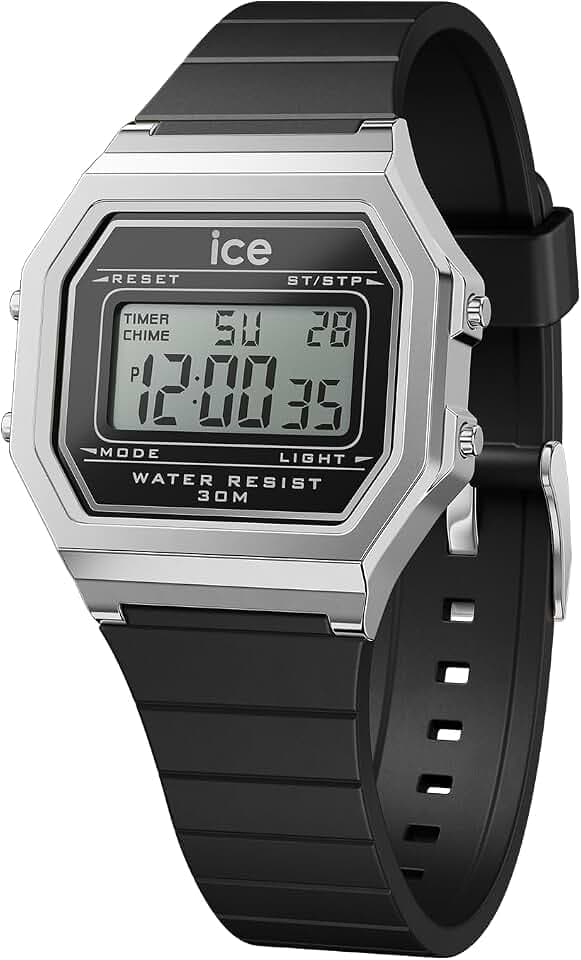 Ice-Watch - Ice Digit Retro - Damenuhr mit Plastikarmband (Small)