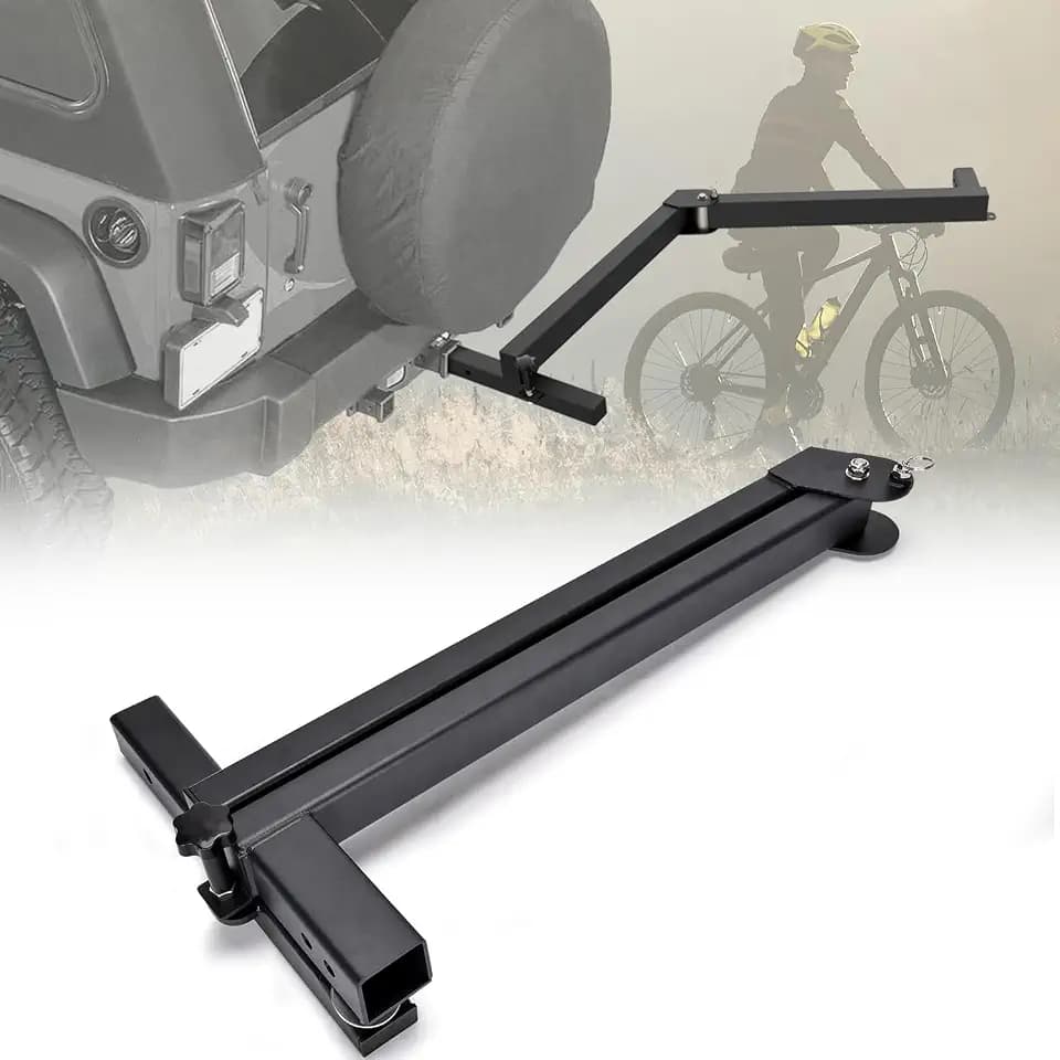TOPOWN Swing Away Hitch Adapter, Hitch Mount Swing Arm for 2” Receiver