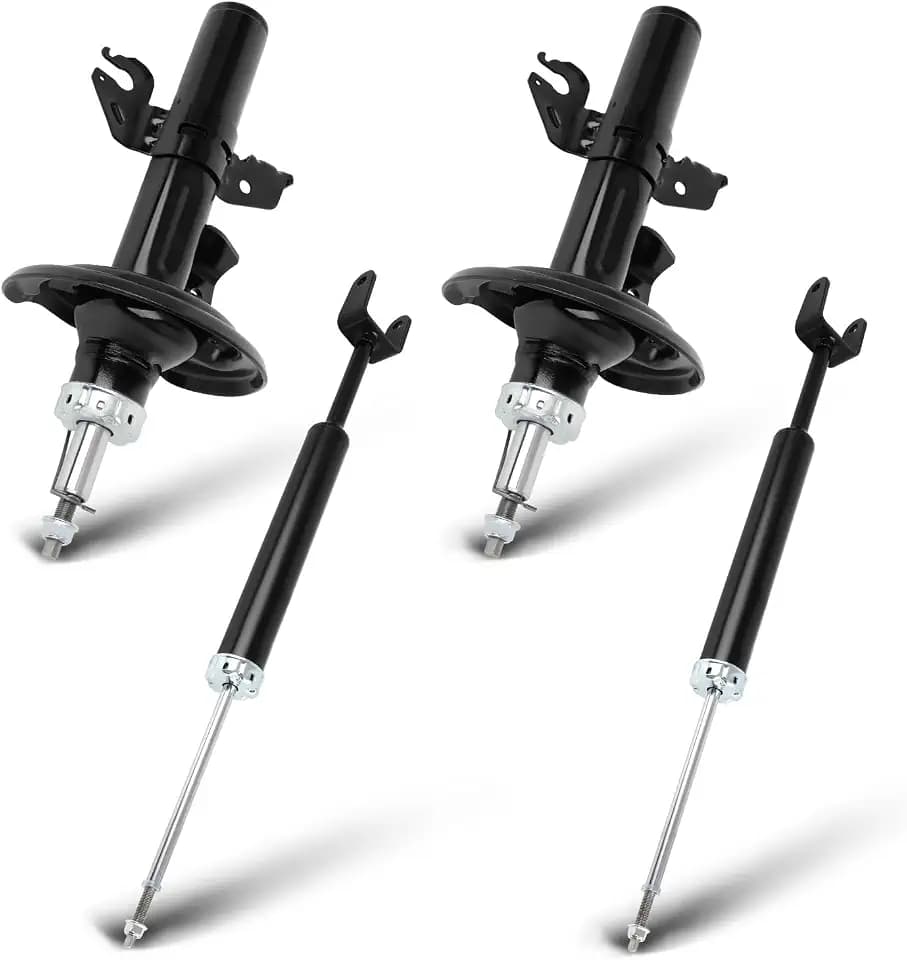 SCITOO Front Rear 4pcs Shocks for Dodge Dart Shock Absorbers