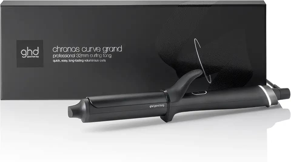 ghd chronos curve Lockenstab mit Klemme: smarter Curler für Locken & Wellen