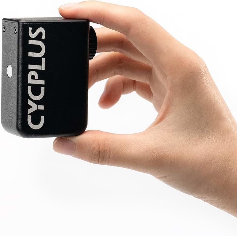 CYCPLUS AS2 Tiny Fahrradpumpe, 97g, Aluminiumgehäuse, Kein Display