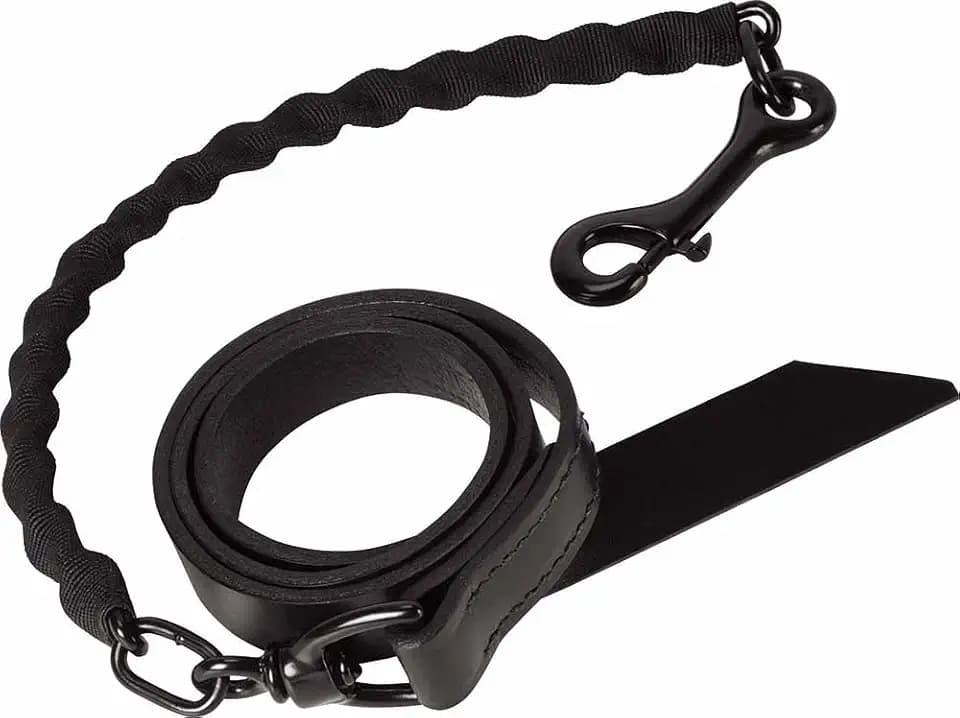 Weaver Leather Brahma Webb Covered Chain Cattle Lead