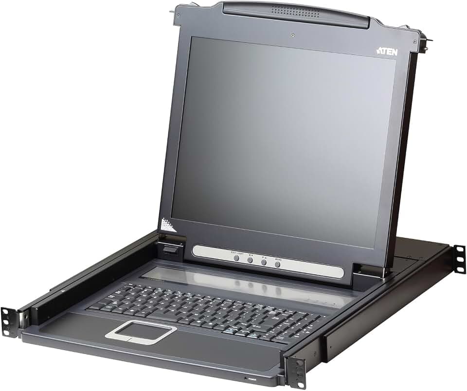 ATEN CL1000N KVM-Konsole, 19" LCD, VGA, PS/2, Tastaturlayout D