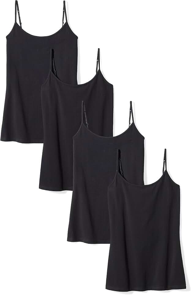 Amazon Essentials Damen Spaghetti Top Tank Basic Unterhemd