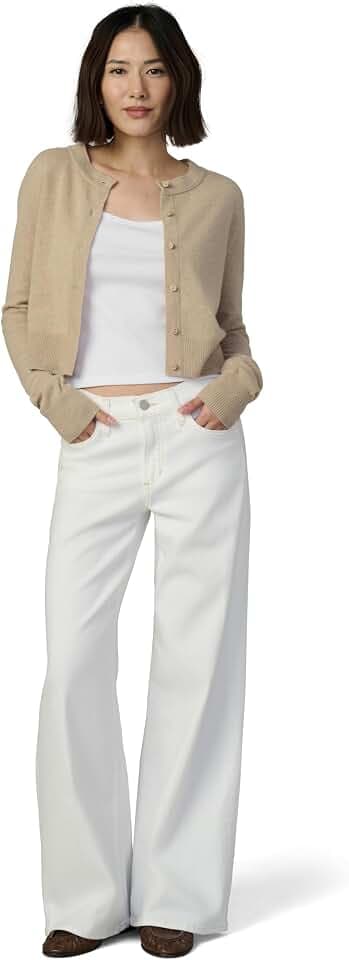 JOE'S JEANS Women's The Lou Lou Low Rise Wide Leg Petite Jeans