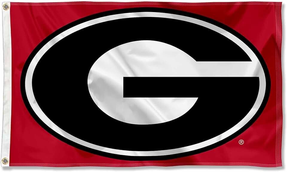 College Flags & Banners Co. Georgia Bulldogs Dawgs University Large College Flag