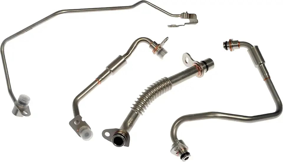 Dorman 667-499 Passenger Side Turbocharger Coolant and Oil Supply/Return Line Kit Compatible with Select Ford/Lincoln Models