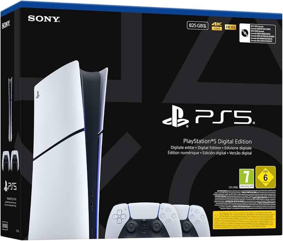 Console videogioco Playstation 1000050120 PLAYSTATION 5 Digital Editio