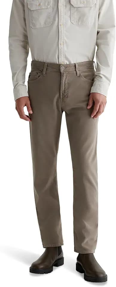 AG Jeans Men's Slim Straight Stretch Moleskin Pant