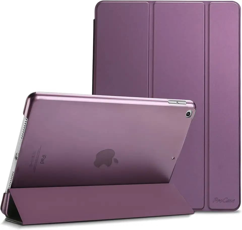ProCase for iPad 9th/ 8th/ 7th Generation Case 10.2 Inch, Purple