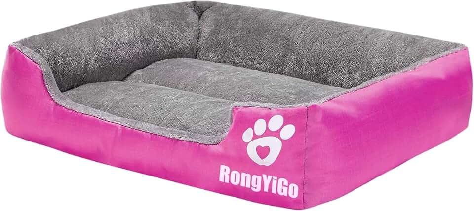 Haustierbett für kleine/mittel/große/extra große Hunde, super weiches Haustier-Sofa, Katzenbett, selbstwärmend und atmungsaktiv, Haustierbett, Premium-Bettwäsche