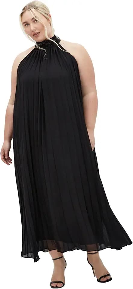 City Chic Women's Plus Size Dress - Aida Halter Neck Maxi