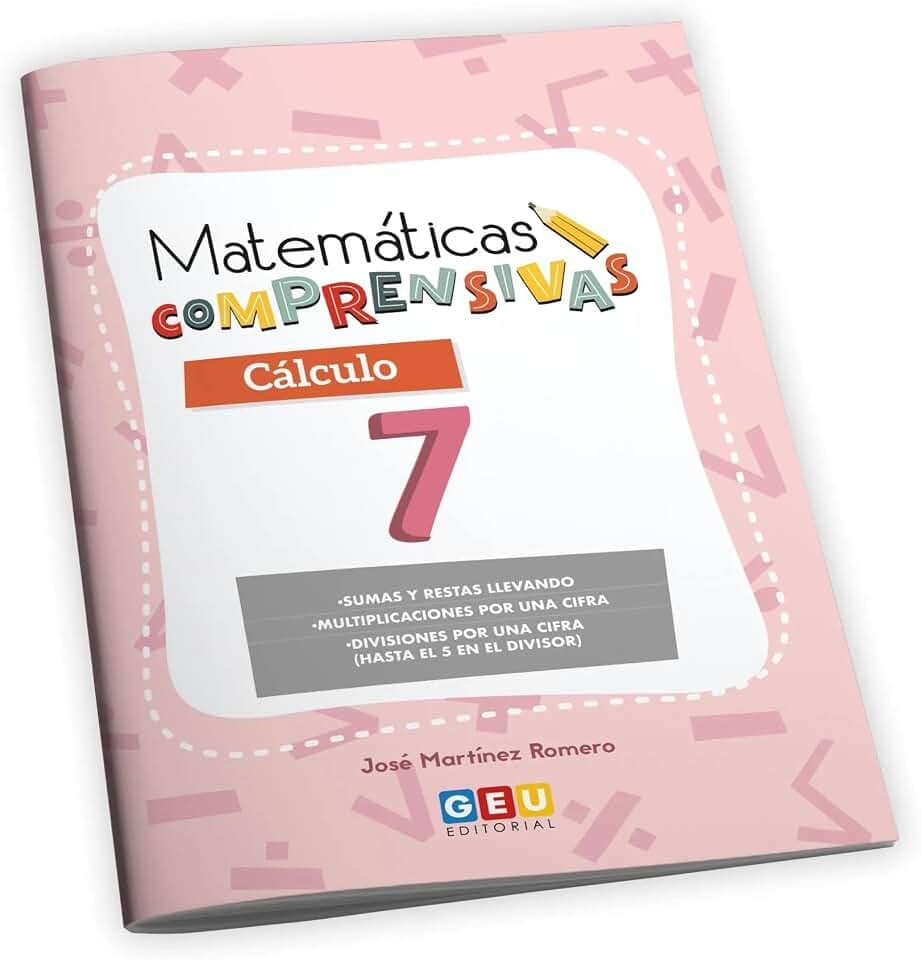 Cuaderno de Refuerzo de Matemáticas comprensivas. Cálculo 7