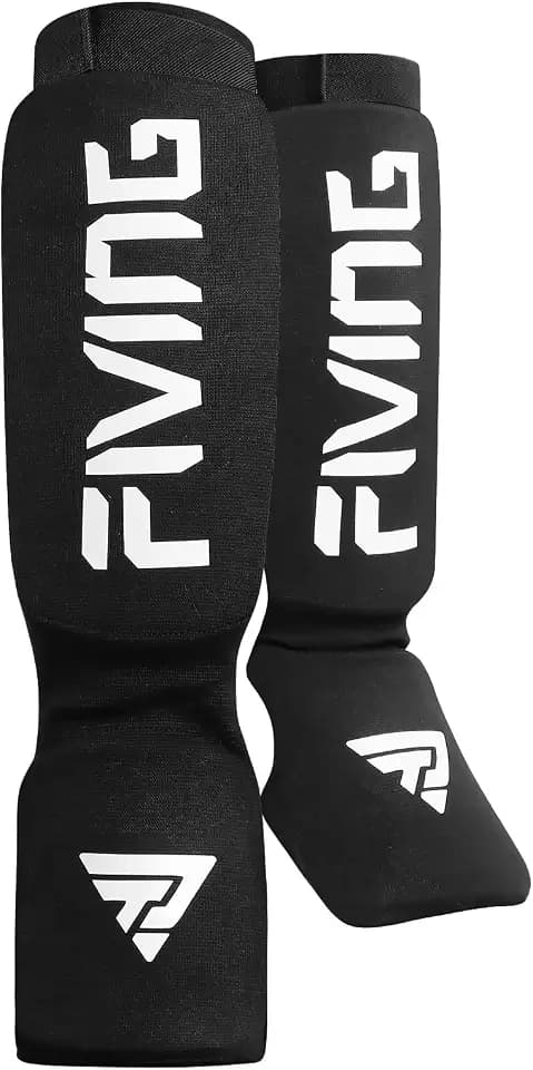 Elastic Cloth Shin Guards for MMA, Muay Thai and Kickboxing