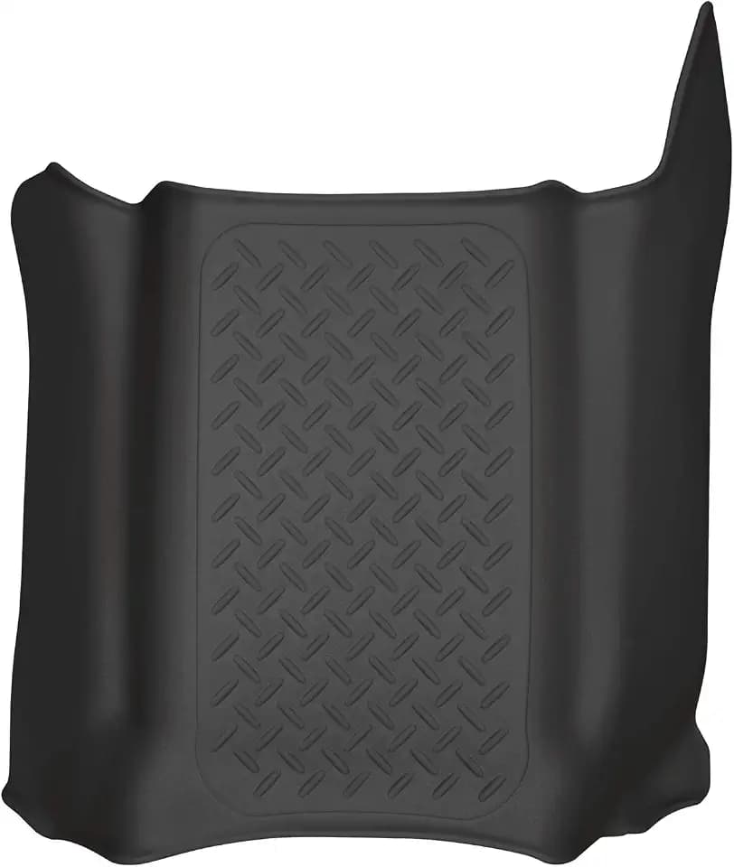 Husky Liners Weatherbeater Floor Mats | Fits 2019-2026 Chevrolet Silverado & GMC Sierra 1500 & 2020-2026 Silverado/Sierra 2500/3500 Double & Crew CAB ONLY | Center Hump, 1-pc Black - 83221