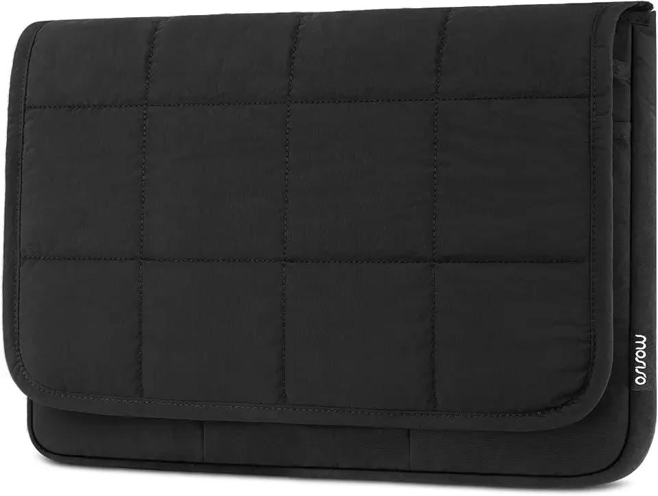MOSISO 13-14 inch Laptop Case, 13.3 inch Laptop Sleeve 2026-2016, Black