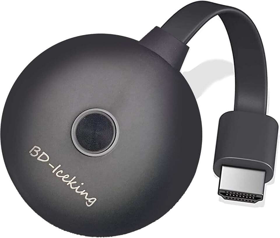 Wireless WiFi Display Dongle, WiFi Drahtlos Mini Bildschirm Anzeigeempfänger 1080HD,Wireless Display Adapter Unterstützung Android/IOS/PC/TV/Monitor/Projektor(Upgrade)