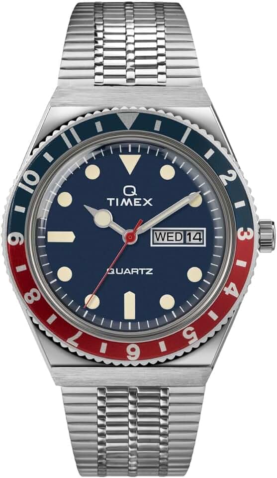 Timex Herren Analog Quarz Armbanduhr Q Reissue