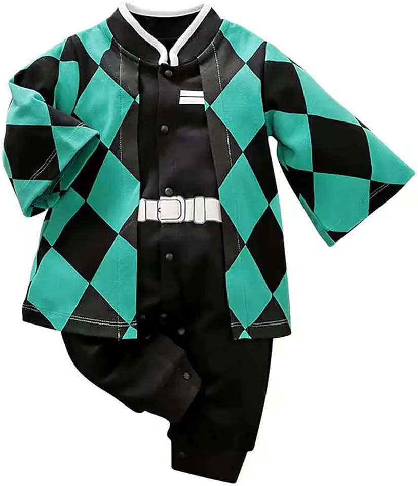 Anime Costume Baby Romper Newborn Halloween Thanksgiving Infant Christmas Jumpsuit Toddler Cosplay Outfit