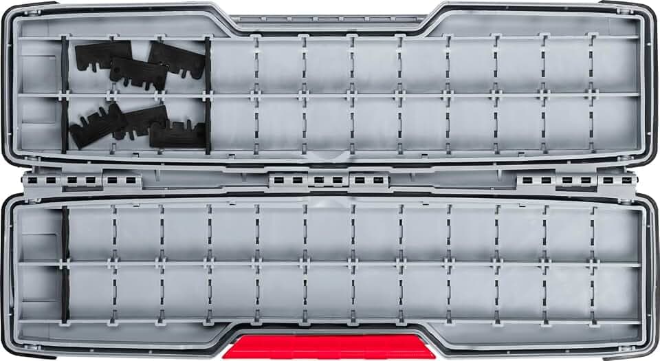 Bosch 1x PRO Tough Box Large für Zubehör, 50 x 120 x 355 mm