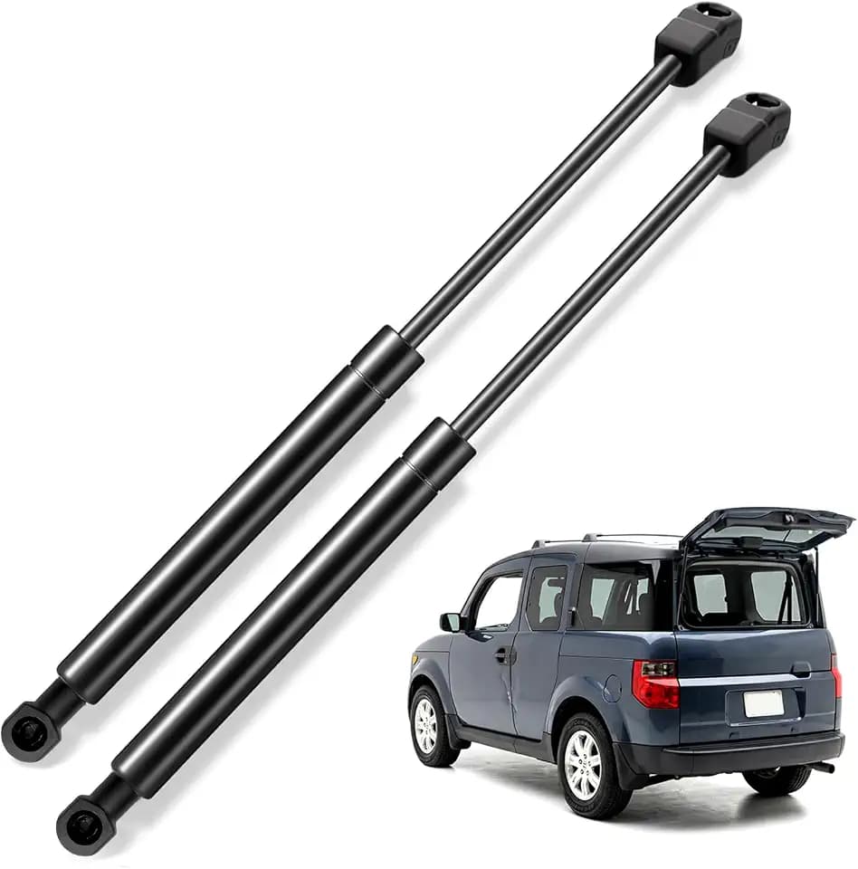 2 Pack Rear Window Struts, Heavy-Duty Back Window Glass Shocks Lift Supports for 2007-2013 Toyota Highlander Base/Hybrid/Limited/SE/Plus
