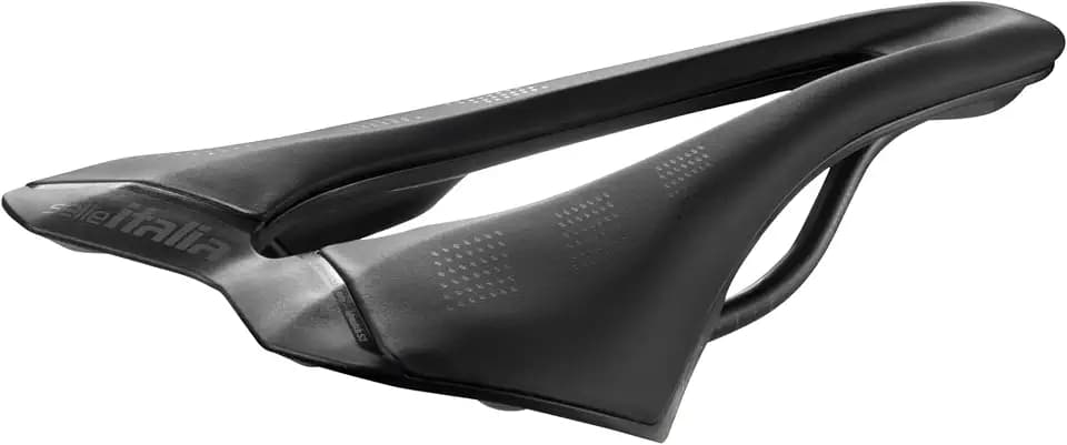 Selle Italia SLR Advan – Rennrad-Sattel aus Manganstahl, Leichtbezug, Superflow-Aussparung, leicht und komfortabel