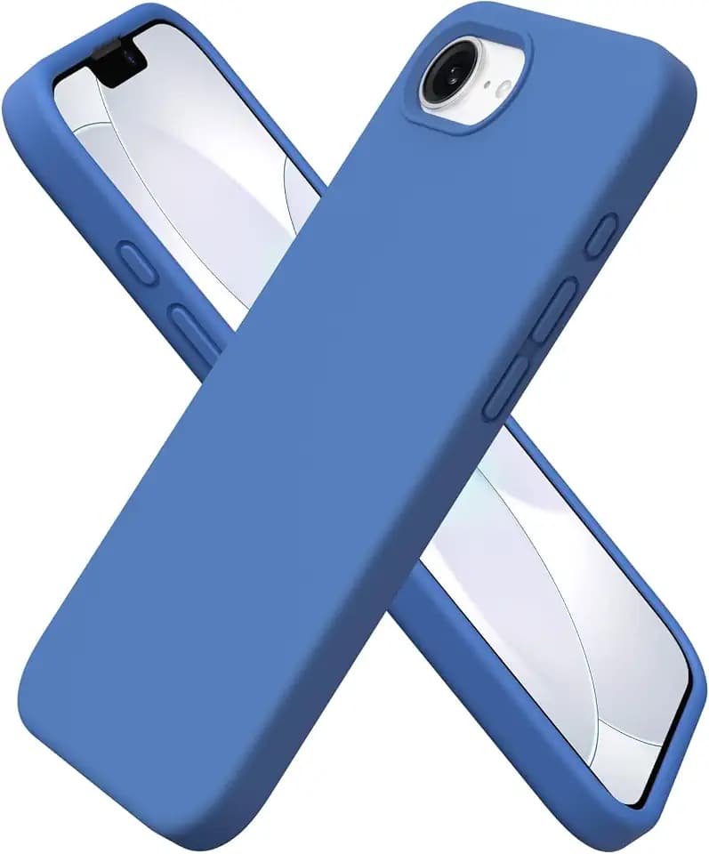 ORNARTO for iPhone 17e Case and for iPhone 16e Case 6.1'', Blue