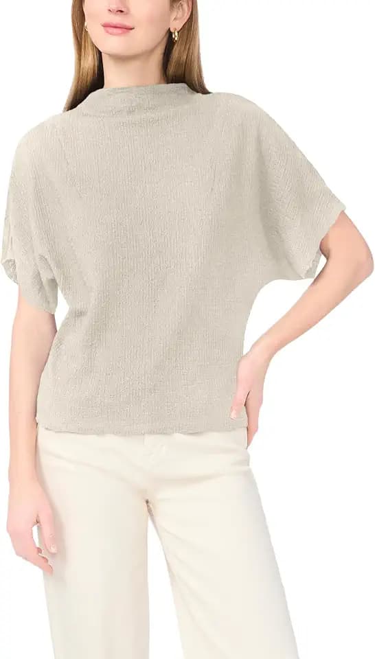 Vince Camuto Dolman Drapped Top