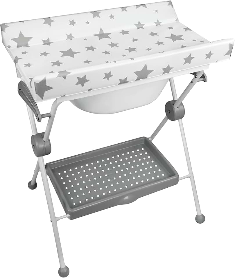 Plastimyr Faltbare Badewanne Lea Stern | Faltbare Babybadewanne - Babybadewanne - 85 x 63 x 96 cm