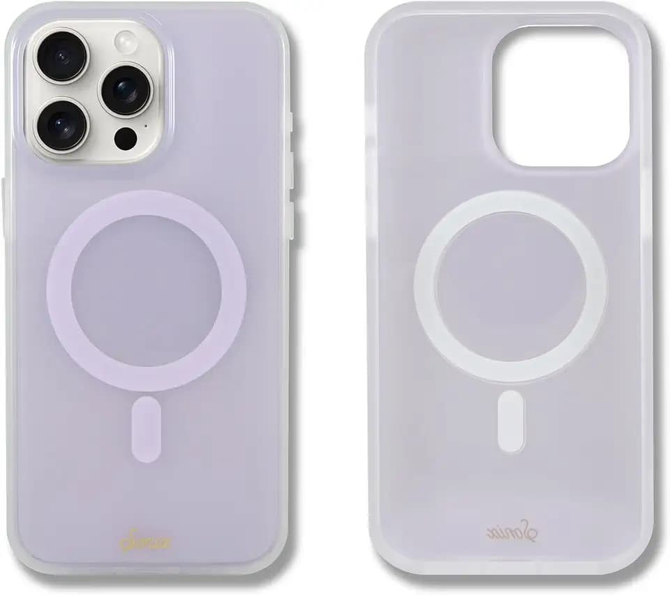 Sonix Protective Phone Case for iPhone 15 Pro Max | Compatible with Magsafe | 10ft Drop Tested | Jelly Lavender