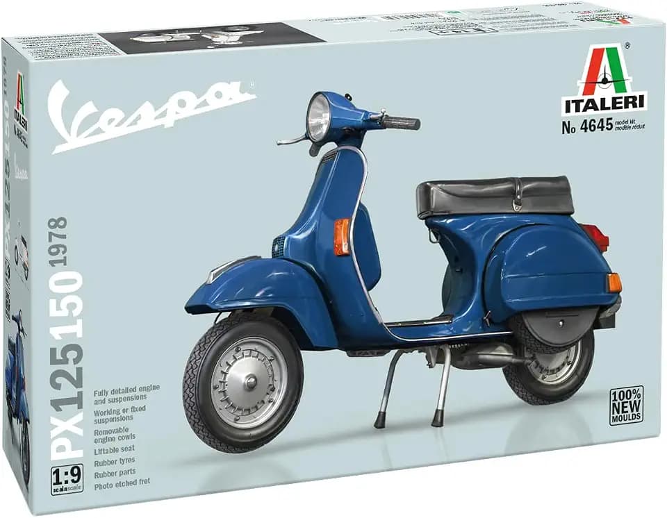 Italeri 4645S Vespa PX 125/150 1978 1:9 – Modellbausatz Motorroller