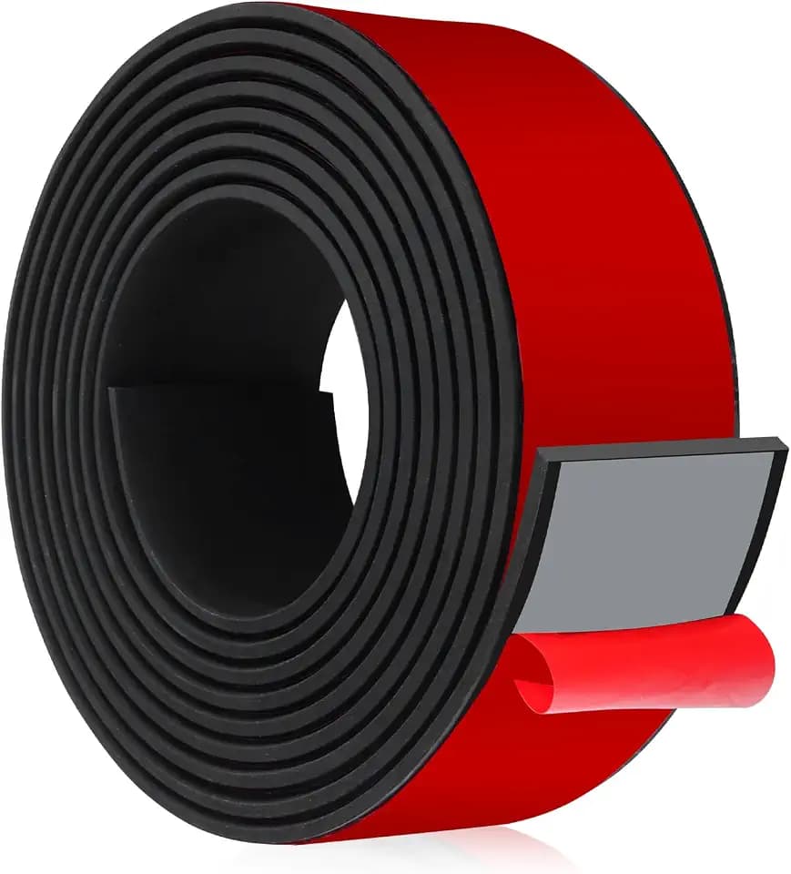 Gummistreifen Vollgummi Gummiplatte Dichtung 6m×50mm×5mm Gummidichtung flach Gummimatte Neopren Gummistreifen für DIY Gummischutz Dämpfungsgummi (selbstklebend)