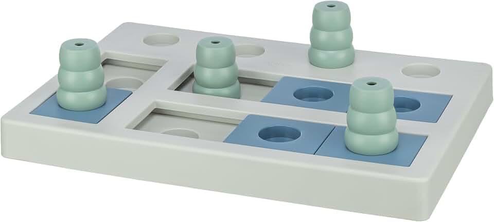 TRIXIE Strategiespiel Chess für Hunde, zur Beschäftigung – ø 40 x 27 cm