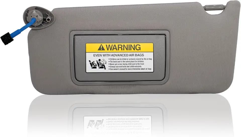 NHILES Left Driver Side Sun Visor Compatible with Honda Accord 2008-2017