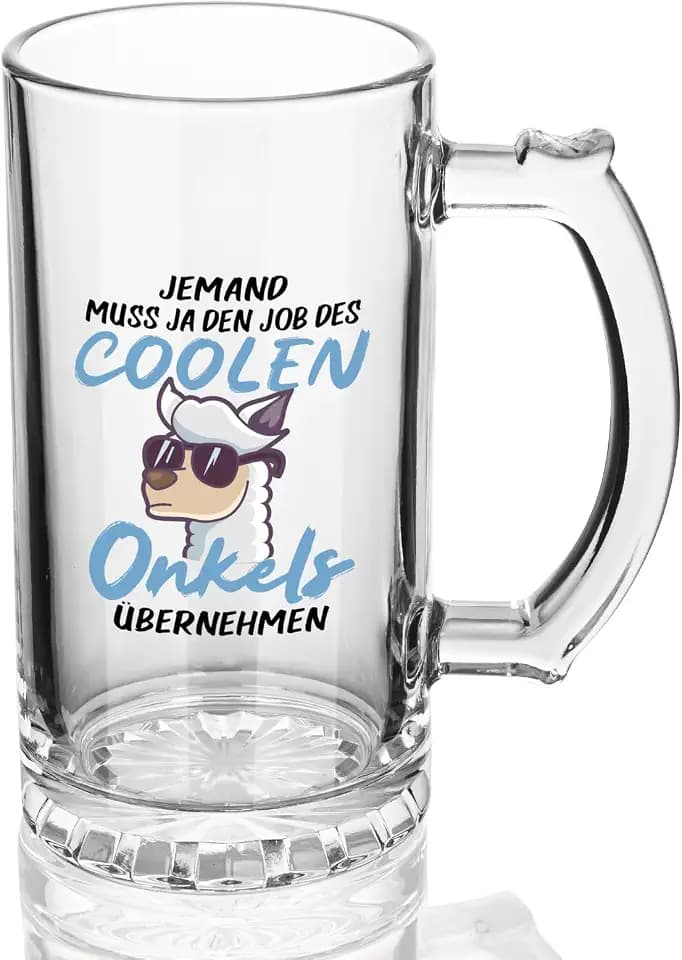 Joymaking Bierglas für den besten Onkel - 0,5L Biermug - cooler