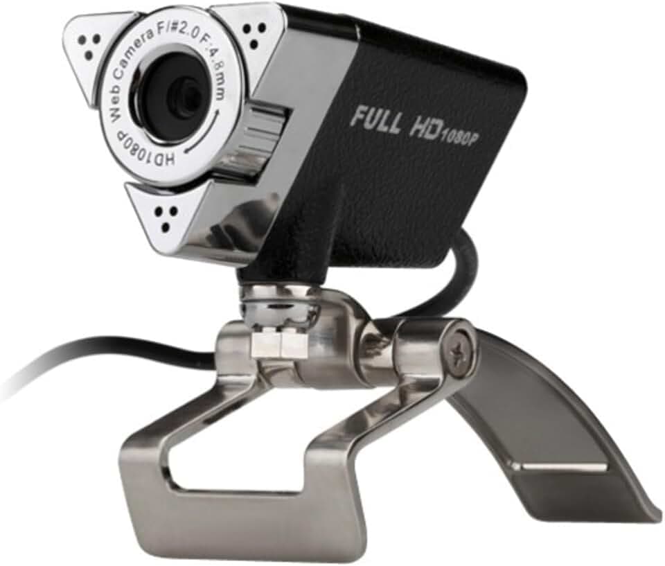 Aluratek HD 1080P Video Webcam for PC, MAC, Desktop & Laptop, Video Call, Conference, USB