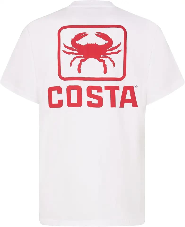 Costa Del Mar Men's Emblem Bass Short Sleeve Crewneck Tee