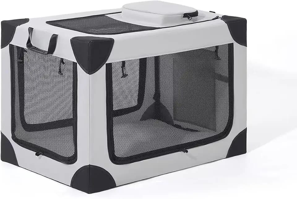 36 Inch Collapsible Dog Crate for Large Dogs