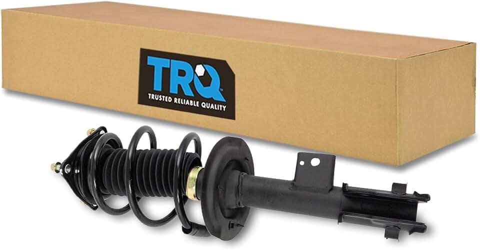 TRQ Front Right Strut and Spring Assembly Gas Charged Coil Spring