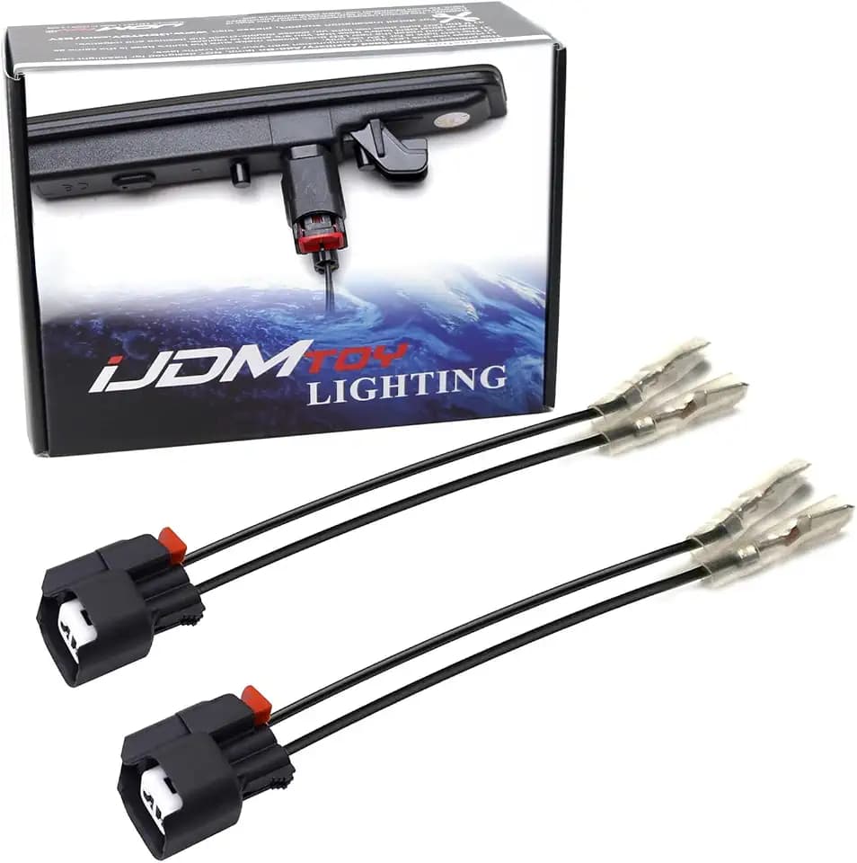 iJDMTOY Side Marker Light Power Cord Adapter for Dodge 2015-2024 Challenger