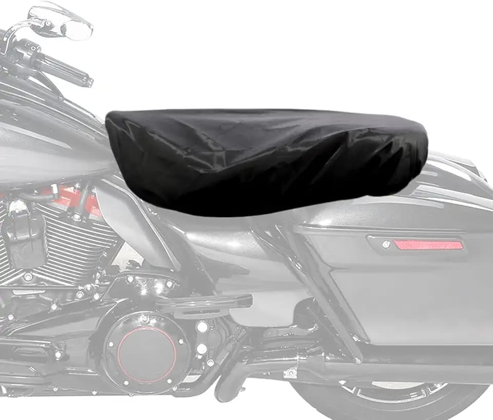 Water-Resistant Two-Up Seat Bra Fits Seats up to 32" L x 17" W,for Harley