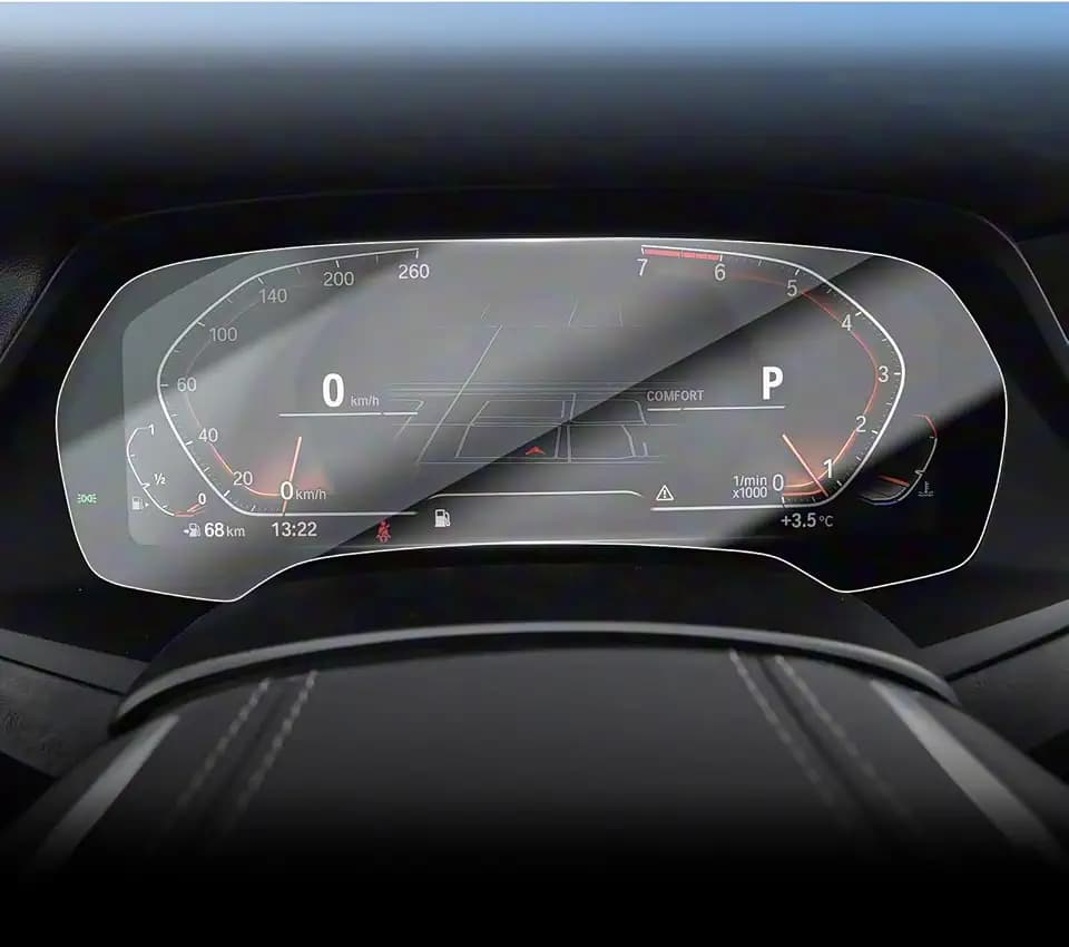 for 2019-2023 BMW X5/X6/X7 Dashboard Screen Protector 12.3" 【No Camera】HD