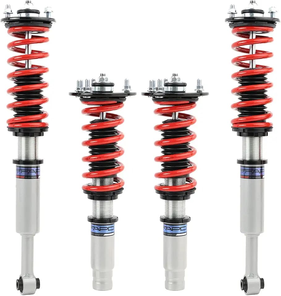 FAPO Coilover for Honda Accord 2003-2007 CM, for Acura TSX 2004-2008 CL9 Adjustable Height Mono-Tube Suspension Lowering Kits