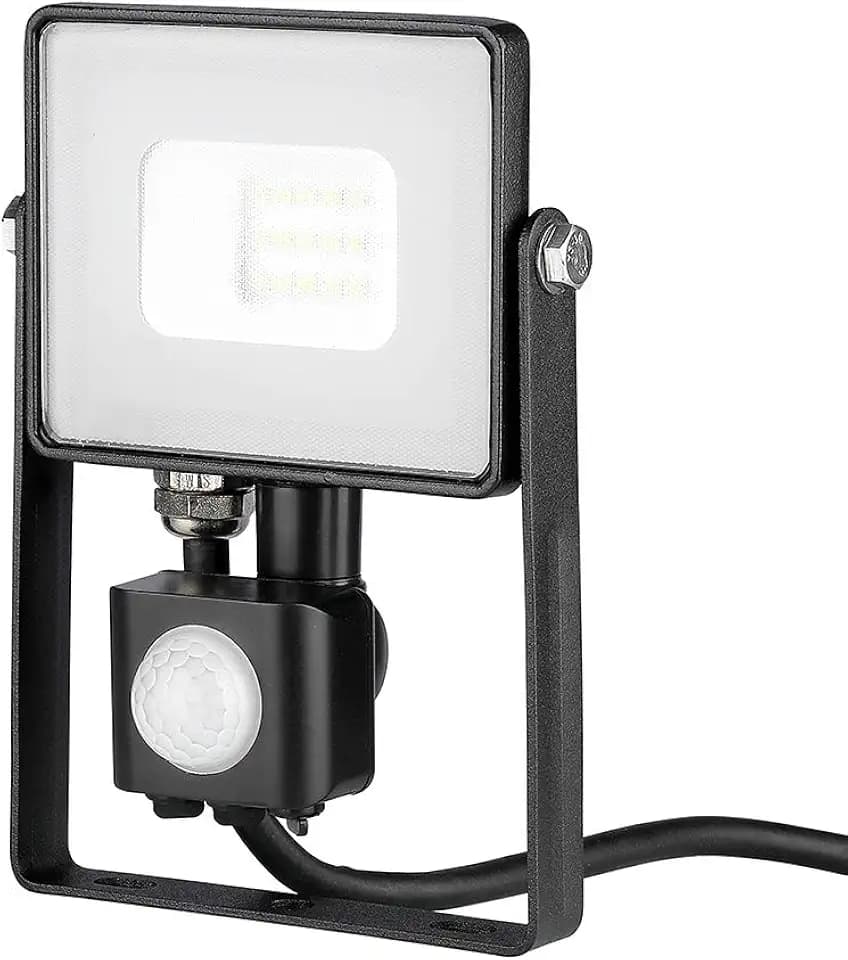 V-TAC VT-10-S 3000K 436 LED-Außenstrahler mit Bewegungsmelder 10W Warmweiß