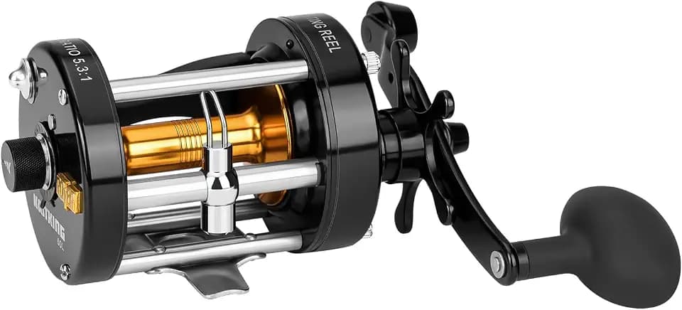 KastKing Rover Round Baitcasting Fishing Reels, Perfect Reel for Catfish