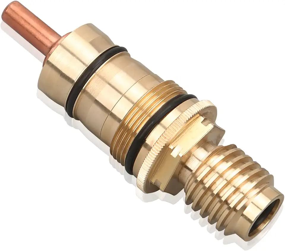 47050000 Thermostatic Cartridge Fit for Grohe 1/2'' Thermo Thermostatic Valve Brass Compatible with Grohe Shower Faucet Model 34122 and Tub,Precision Temperature Control
