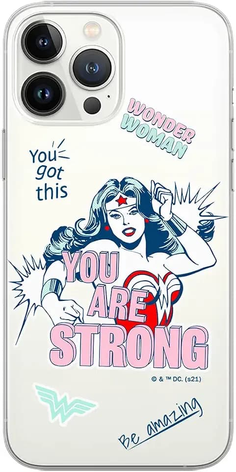 ERT GROUP Handyhülle für Apple iPhone 6 Plus Original und offiziell Lizenziertes DC Muster Wonder Woman 025 optimal an die Form des Handy angepasst, teilweise transparent
