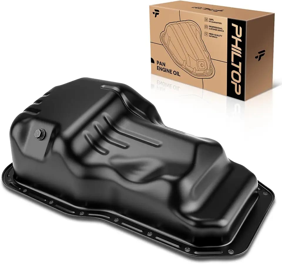 PHILTOP Engine Oil Pan Fit for 1992-2001 Camry 2.2L, 1999-2001 Solara 2.2L