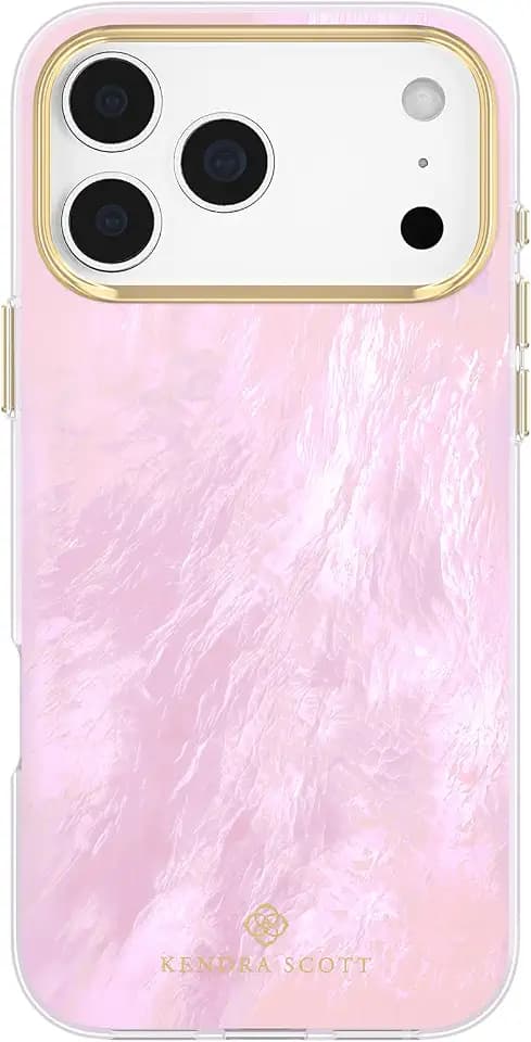 Kendra Scott iPhone 17 Pro Max Case - MagSafe Phone Case - Pink Pearl